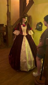 Belle, in her Christmas dress, is just stunning 💖 #mvmcp #belle #disneyholidays | Chip and Company