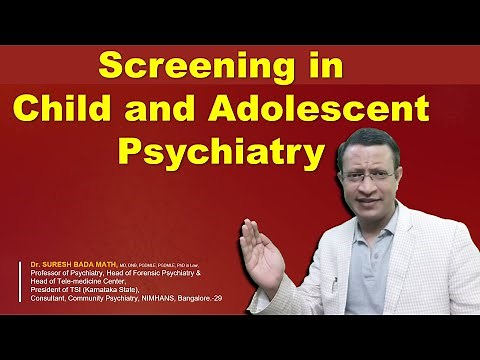 Screening of Child and Adolescent in Psychiatry (Screening for mental health issues in Children)