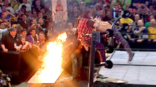 Relive two of Mick Foley’s most brutal matches: Randy Orton at Backlash 2004 and Edge at WrestleMania 22. #WWEonAE WWE’s Greatest Moments All-New Sundays at 9/8c� | WWE on A&E