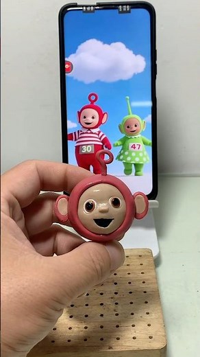 ✨ Making Po from Teletubbies with Clay! | Cute DIY Mini Sculpture 🧸🎨 #clayartist #clayart