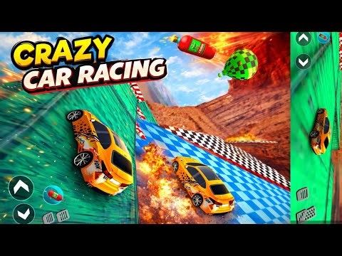 Impossible Wall Car Racing 😱🔥 | Crazy Stunt Game Challenge