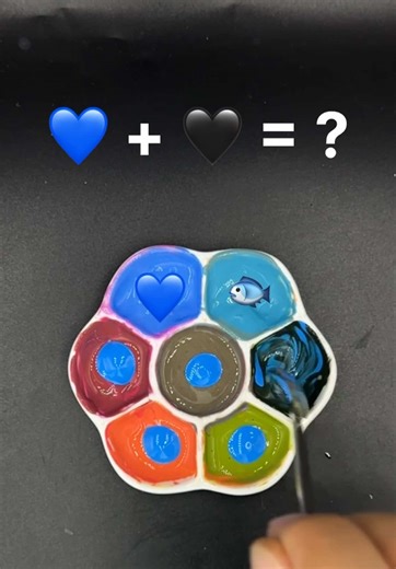 Mixing Colors #mixingcolors #mixingpaint