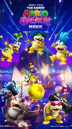 The Koopalings | #bowserjr #illumination #koopalings#mariogalaxymovie#mariomovie#mario