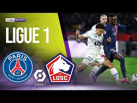 PSG vs Lille | LIGUE 1 HIGHLIGHTS | 02/10/24 | beIN SPORTS USA