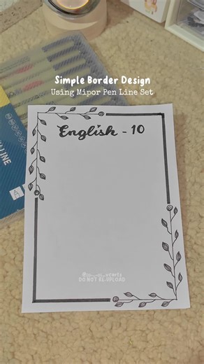 Simple Border Design Ideas for Your Projects