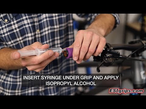 Removing ESI Grips with Syringe Method