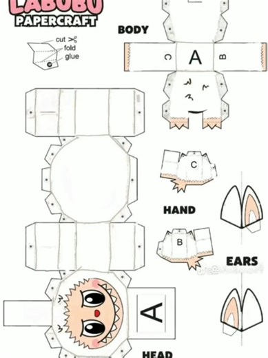 Labubu Papercraft: Creative DIY Projects