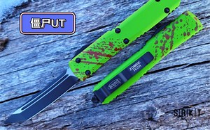 美国微技术Microtech僵尸UT 全长21.5 刀刃M390 硬度62 陶瓷涂层 美国生产 本站到货一枚