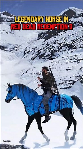 Legendary Horse IN Red Dead Redemption 2(Only 1) #reddeadredemption2 #arthurmorgan