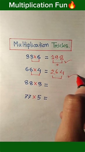 Multiplication Fun. #maths #education #fun
