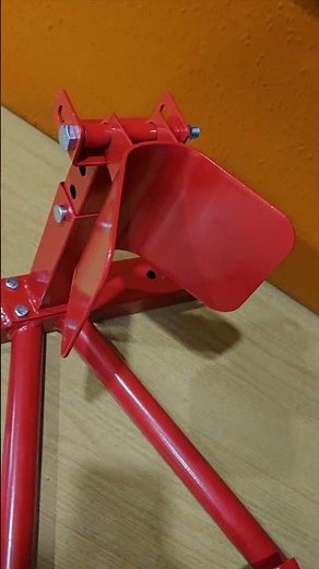 Motorcycle Front Wheel Chock Stand (Motorbike Trailer Support)