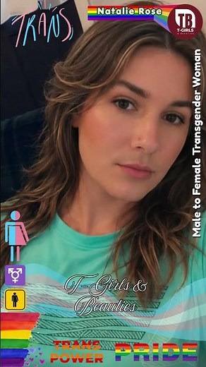 Male to Female Transgender Woman - Natalie Rose💗 #transgender #viral #shorts