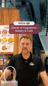 Why did the baker bring his bread to Singapore? To rise to the occasion! 🍞✨ 👋 Meet Mitre, one of the co-founders of Yugoslavian Bakery & Co in Singapore. Originally from Macedonia, join us as we get to know Mitre and discover how our sunny island has managed to capture his heart for 19 years and counting! #SingaporeGlobalNetwork #singaporebakes #bakerylife | Singapore Global Network