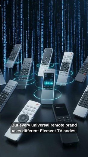 Element TV Codes & Pairing Tutorial | remote code finder #remotecodes #tech #universalremote
