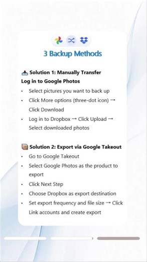 ☁️ Best Ways to Backup Google Photos to Dropbox (2026 Guide)#googlephotos #dropbox #cloudstorage