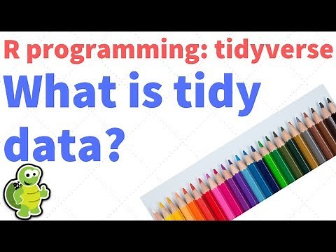 R Programming Tidyverse: What is tidy data? (tidy-01)