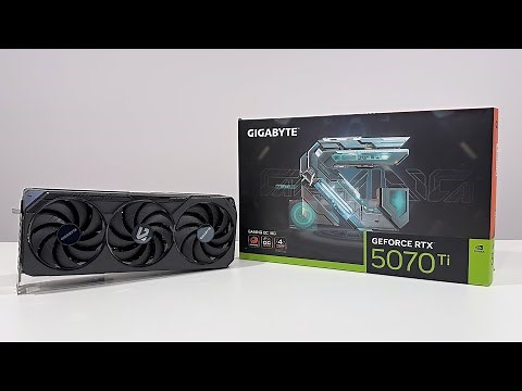 GIGABYTE RTX 5070 Ti Gaming OC 16G - Unboxing, Overview & Benchmarks!