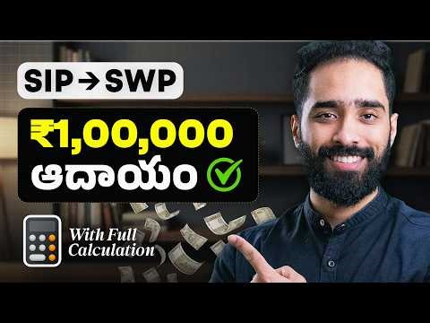 ₹1,00,000 Monthly Income Target | How Much SIP & How Long? | marketfeed telugu
