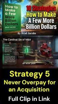 🔥Strategy 5 Never Overpay for an Acquisition🔥