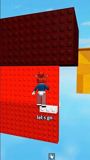 Wall hop meter challenge, INSANE difficulty level! #wallhop #robloxedit