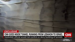 Our reporter goes inside secret militant tunnels built by Hezbollah fighters along the Lebanon-Israel border that could be used to mount attacks against civilians. | CNN Connect the World
