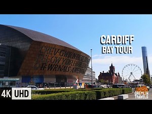 Cardiff, UK 🏴󠁧󠁢󠁷󠁬󠁳󠁿 - The Bay Walking Tour [4K]