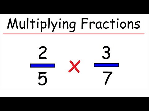 How to Multiply Two Fractions - Math