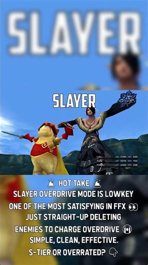 Don't Sleep On Slayer Overdrive #ffx #retrogaming