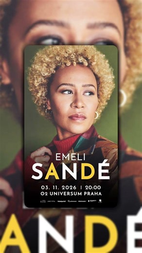 🎶 Jedinečná Emeli Sandé opět v Praze 3. listopadu 2026 | O2 UNIVERSUM 💙