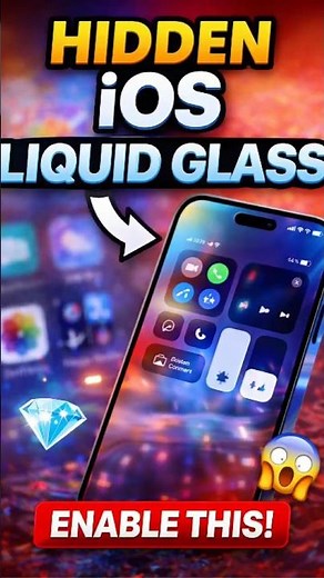 This iOS Liquid Glass Effect Looks Insane 🤯 (iPhone Settings)