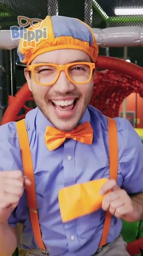 🎵🔴 Wiggle Time! What’s Inside the Mysterious Red Tunnel? 🤔🎉 #blippi #fun