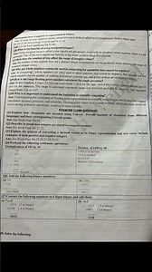 9 class computer new book chapter -2 full chapter short questions + Exercise notes #computerscience