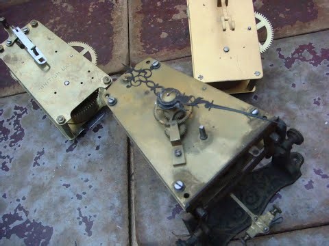 Old Vintage Antique movement for German Vienna Wall Clock Spare To Repair