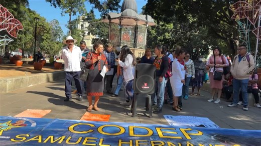 El Consejo de Defensa de los Derechos del Pueblo-#CODEP, exige una mesa de diálogo con el gobernador del Estado Salomón Jara Cruz. Señalan que desde hace dos años sus demandas no han sido atendidas. | RED Informativa Oaxaca