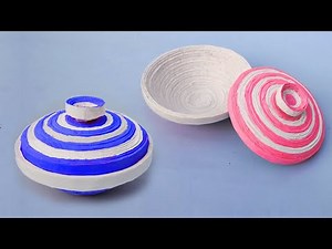 How to make a newspaper bowl | Coiled paper bowl | DIY newspaper bowl