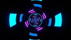 Download Purple and Blue Abstract Spiral Light in Tunnel Background VJ Loop in 4K for free