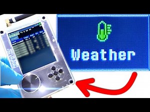 HackRF One Portapack H2+ WEATHER app