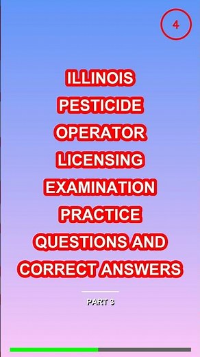 illinois pesticide operator licensing examination