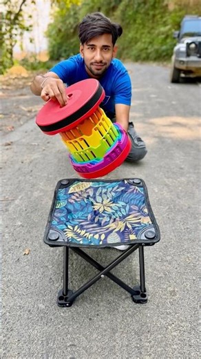 2 Tool Items - Outdoor Folding Stool 😲