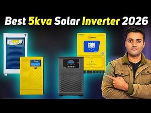 Best Solar inverter 2026 | Best 5kva solar inverter | DEYE | Microtek | UTL | Livguard | Eastman