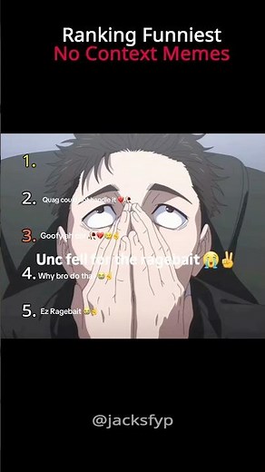 Ranking The Funniest No Context Memes!! 😂