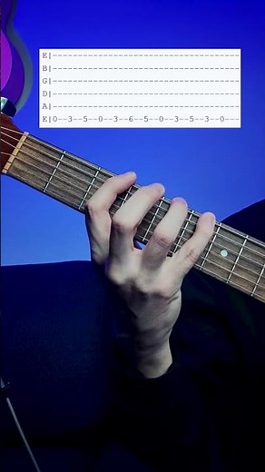 Smoke on the Water – Easy Version for Beginners (Tabs On Screen) #guitar #guitartutorial