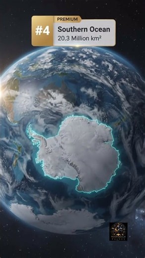 Largest Oceans in the World Ranked! 🌊 #1 Will Surprise You