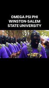 The Omegas at WSSU just crossed their Spring 2025 line! Show some love to the new members of the Mighty Mu Epsilon chapter! 💪🏾⚡️ 📷: @purev_ision @mightyme1948 #OmegaPsiPhi #WSSU #HBCU | Watch The Yard