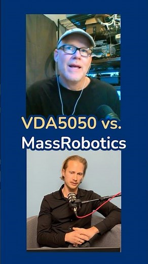 VDA5050 vs. MassRobotics #Robotics #VDA5050 #MassRobotics #agv