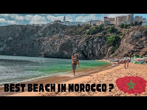 Al Hoceima’s Most Famous Beach 🇲🇦 Morocco’s Pearl of the Mediterranean