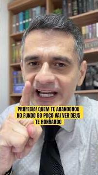 PROFECIA! QUEM TE ABANDONOU NO FUNDO DO POÇO VAI VER DEUS TE HONRANDO #shorts