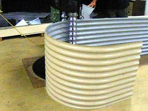 Shaw Bend CNC Corrugated Curving Rolls