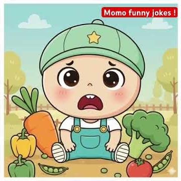 Funny Cartoon for Kids 😂 | Momo’s Silly Jokes | Kids Comedy
