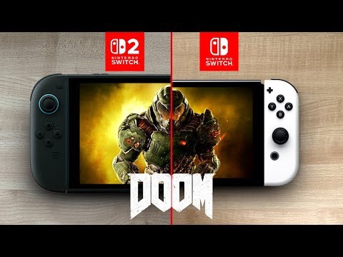 DOOM | Switch 2 vs Switch Oled